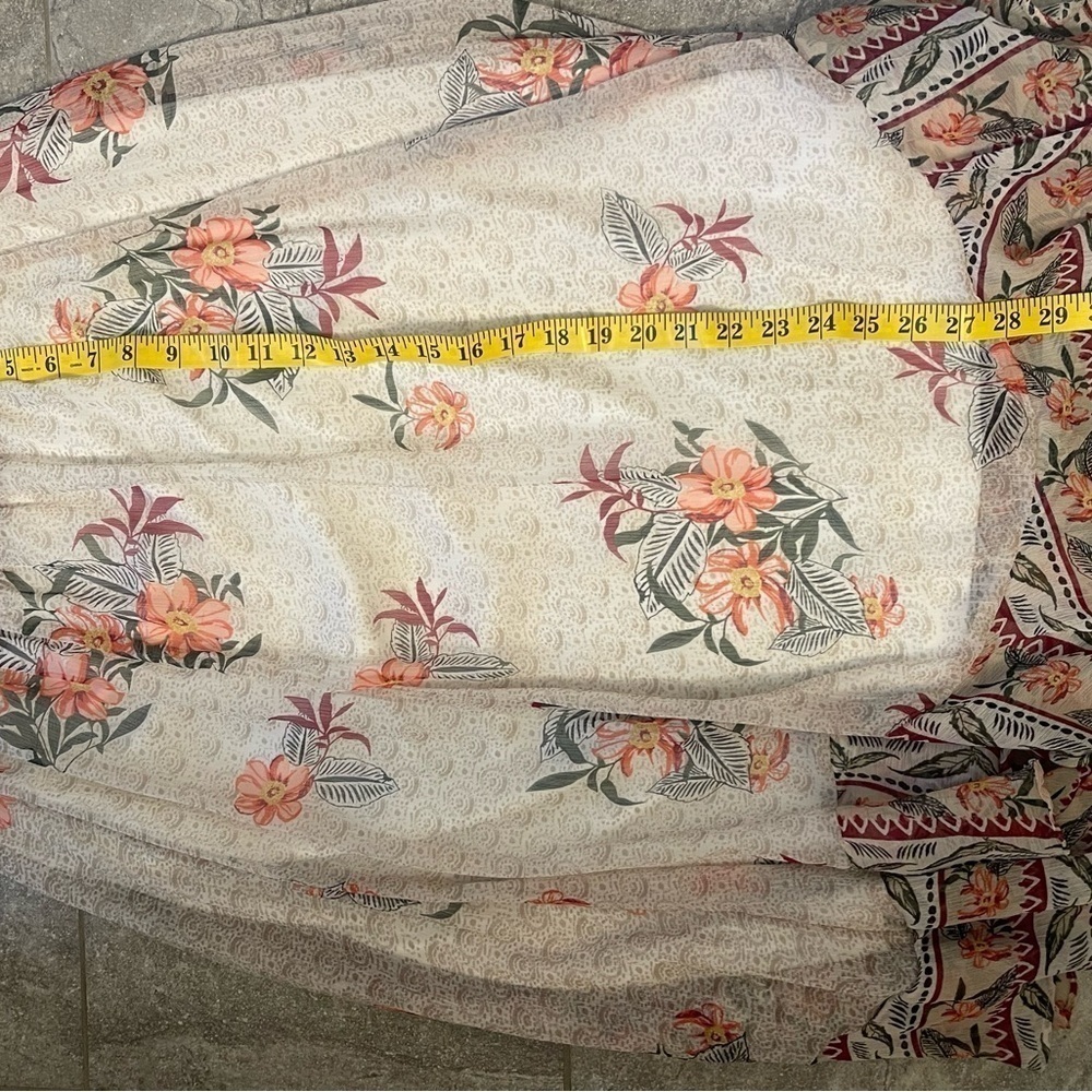 Style & Company Petite Floral skirt Size Women’s Medium Petite, Ruffle hem Lined - Picture 9 of 9